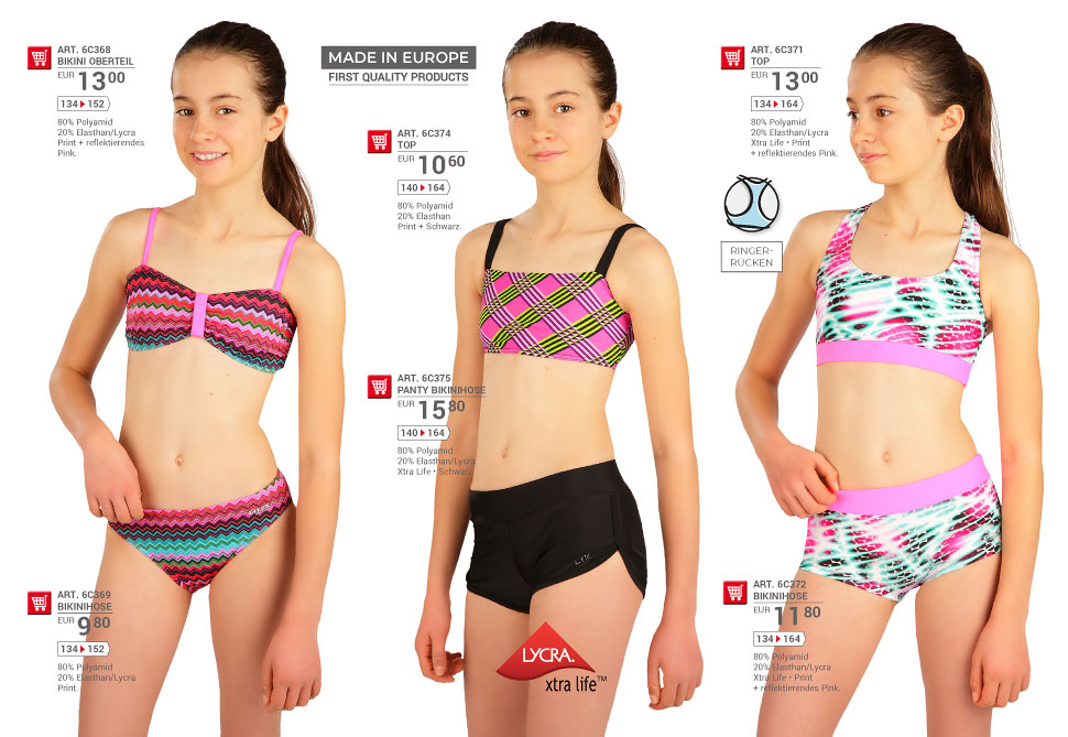 Girl S Swimwear Catalog Litex