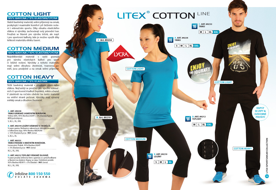 LITEX elastic trousers - LITEX