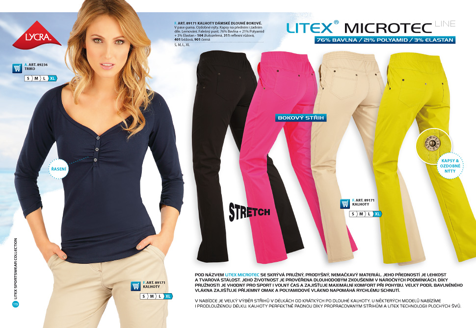 Microtec trousers - LITEX