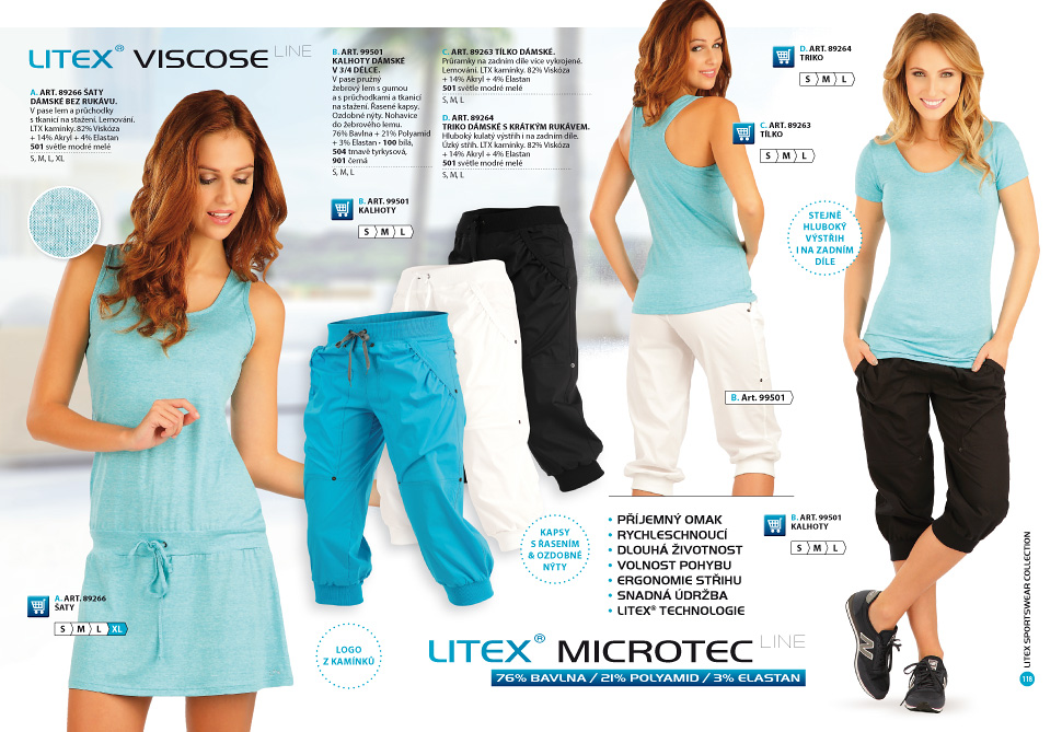 Nohavice Microtec - LITEX