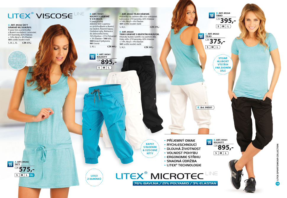 Kalhoty Microtec - LITEX