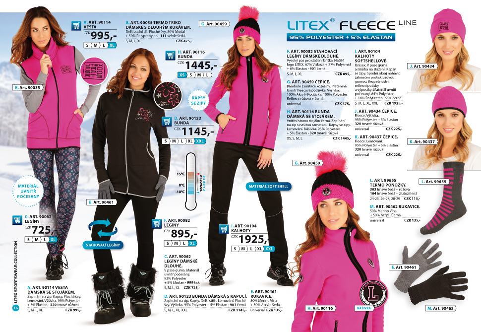 LITEX Fleece Winterproof - LITEX