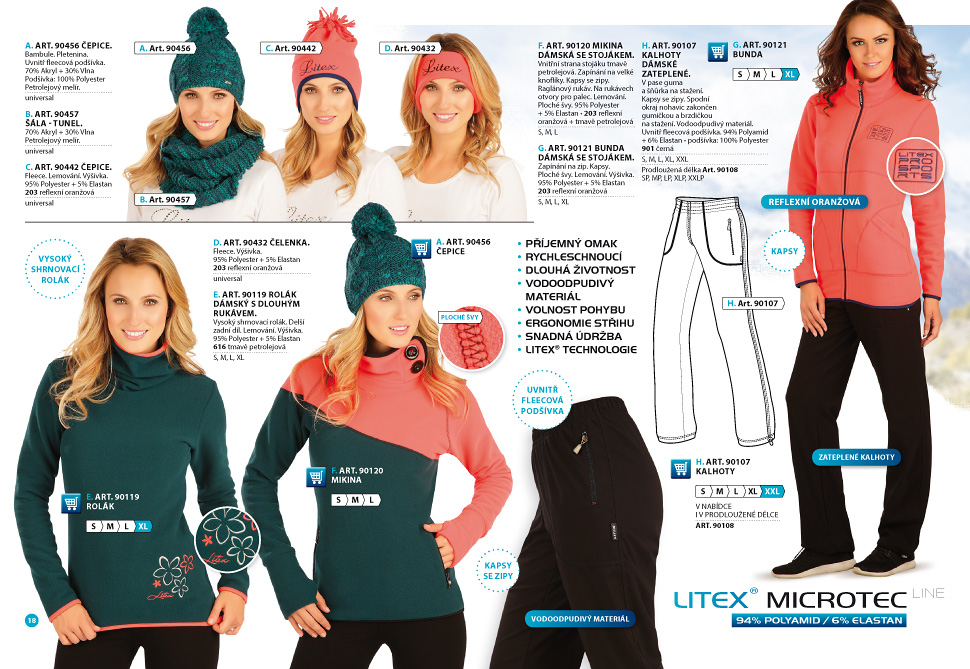 Litex Fleece Winterproof - LITEX