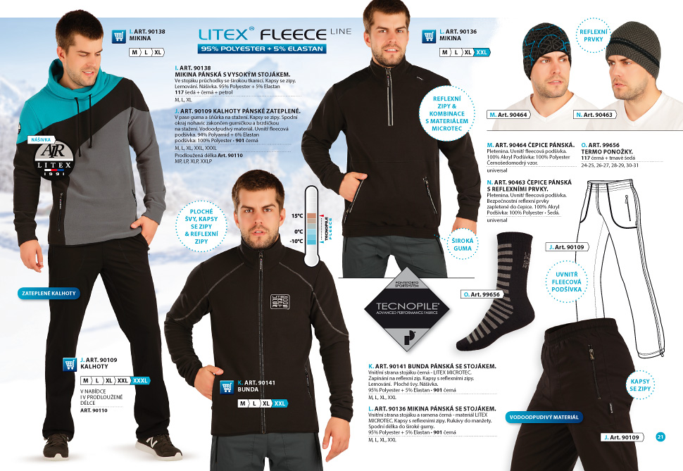 Litex Fleece Winterproof - LITEX