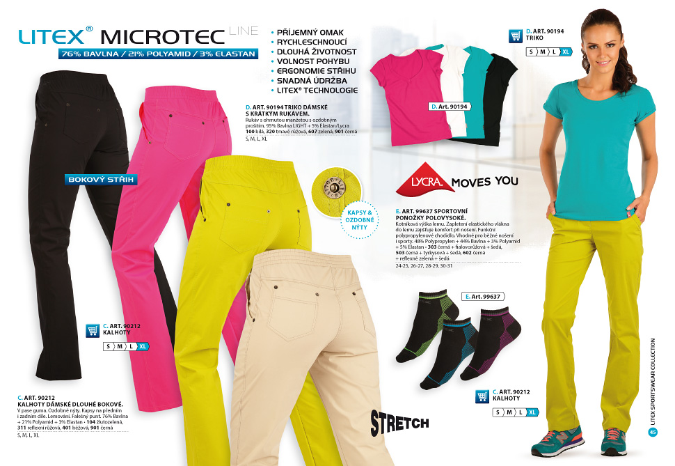 Microtec trousers - LITEX