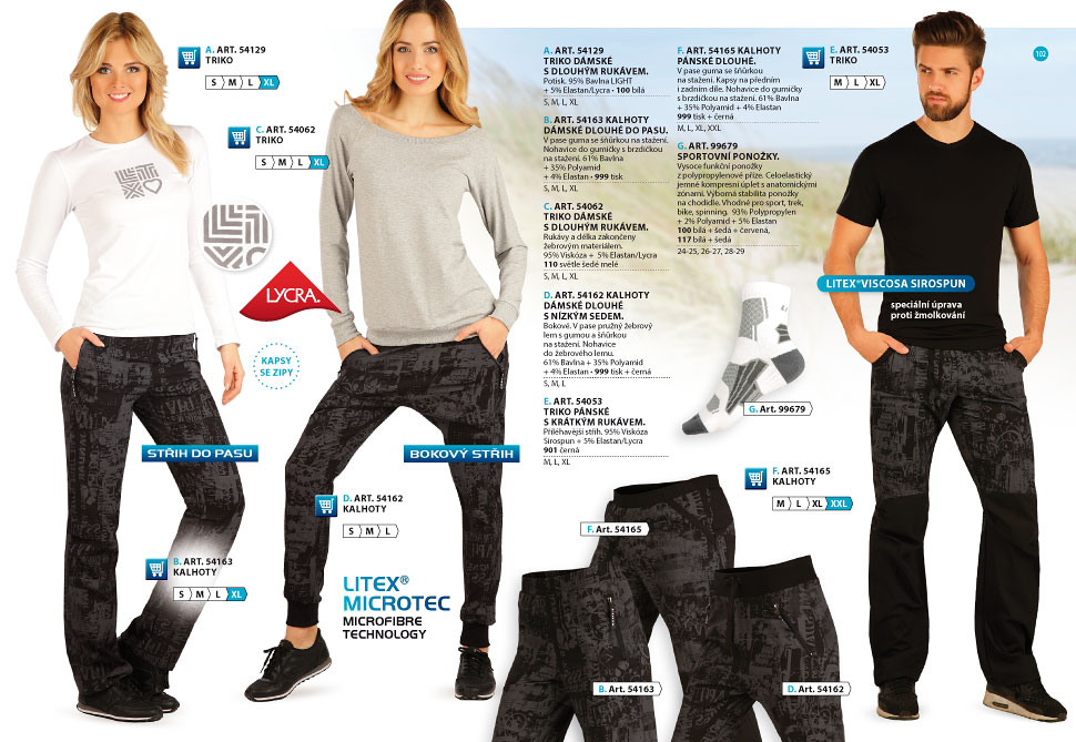 Microtec trousers 2018 - LITEX