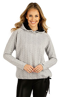 Damenmode LITEX > Damen Sweatshirt mit Kapuzen.