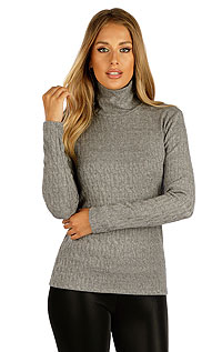 Damenmode LITEX > Damen Rollkragenpullover mit langen Ärmeln.