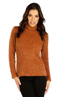 Damenmode LITEX > Damen Rollkragenpullover mit langen Ärmeln.