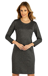 Damenmode LITEX > Damen Kleid mit 3/4 Ärmeln.